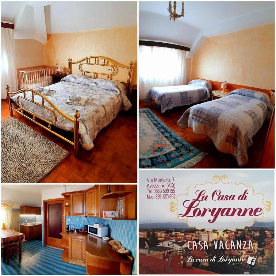 La Casa Di Loryanne Lägenhet Avezzano Exteriör bild